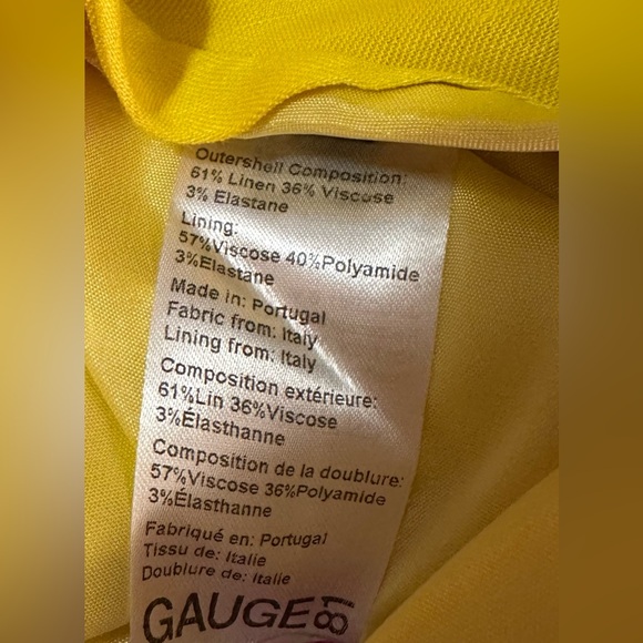 Gauge81 NAHA LINEN linen draped shirt mini dress - Small. EUC. - Picture 12 of 13